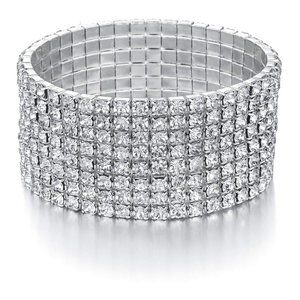 JEWMAY Yumei Jewelry Sparking Tennis Bracelet